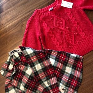 NWT GAP Toddler Holiday Tops, 2T